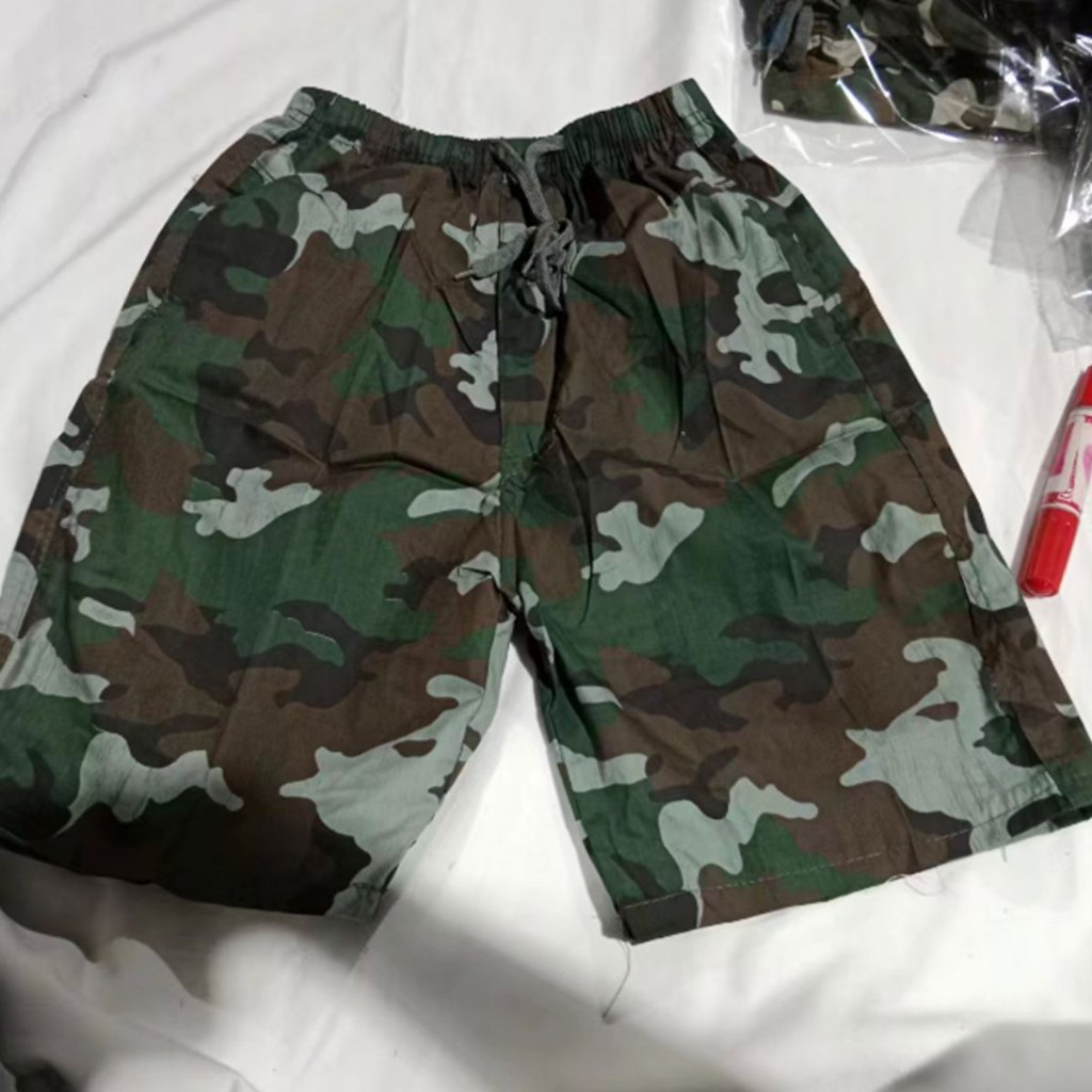 พร้อมส่ง กางเกงขายาวเด็กผู้ชายลายทหารสุดเท่ห์ พิมพ์ลายเเน่นชัด