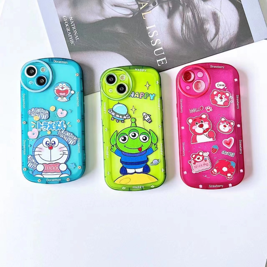 เคสสกรีนนิ่มลายการ์ตูนลายน่ารักๆ(มีสินค้าพร้อมส่ง)สำหรับรุ่นOPPO A57 4G-A15-A16-A16KA17-A31-A54-A92-A93-A94 4G