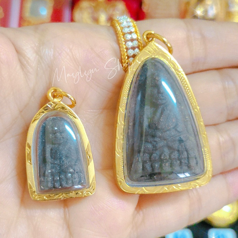 จี้หลวงปู่ทวดเนื้อว่าน (น้ำหนักเบา) | จี้พระ จี้พระเศษทองหุ้ม ทองไมครอนเกรดพรีเมียม ใส่กับทองแท้ได้ สวยเหมือนแท้