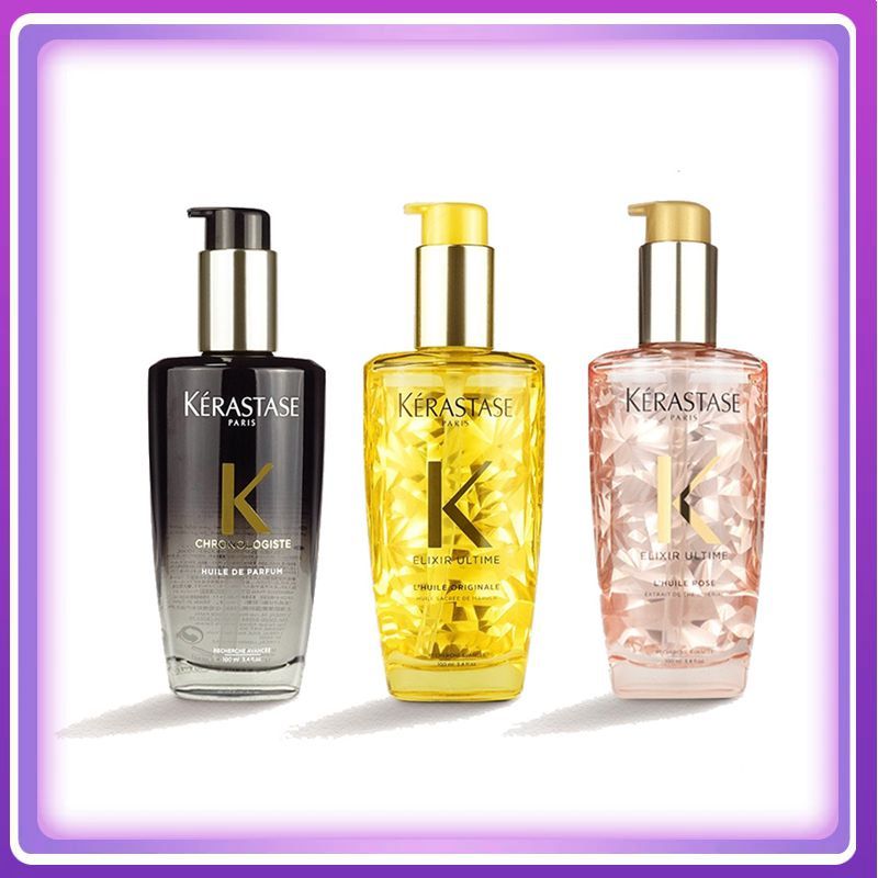 Kerastase Elixir Ultime L'Huile Rose/Originale Oil/Chronologiste Huile de Parfum 100ml น้ำมันหอมระเหยดูแลเส้นผม