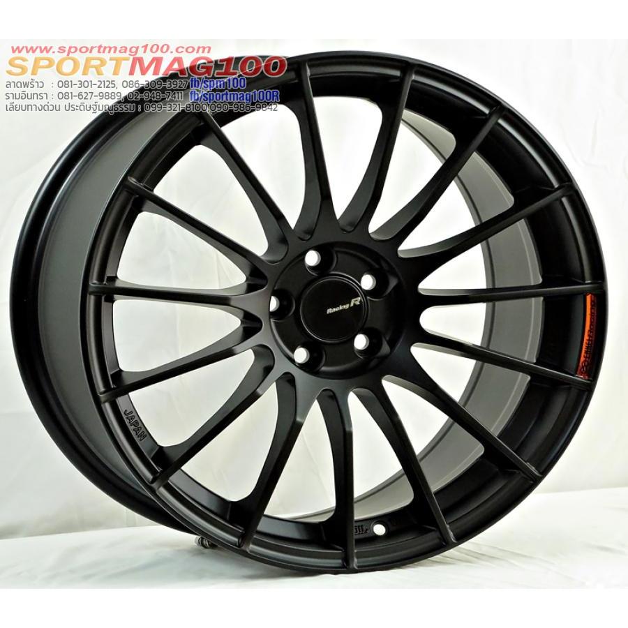 ล้อแม็กซ์ RS05RR สีดำด้าน  8.5-18นิ้ว 5รู100 ET35 [20136]