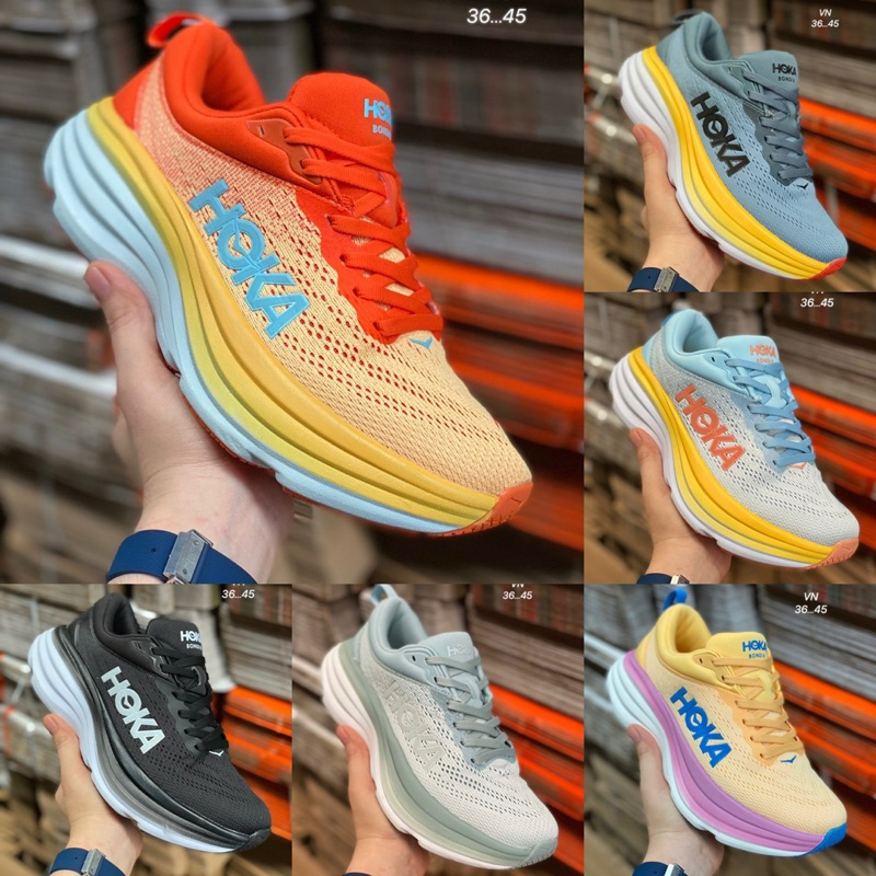 รองเท้าผ้าใบบิงผู้หญิงและผู้ชาย Bondi 8 มี6สีให้เลือกค่ะมีของพร้อมส่ง Running shoes