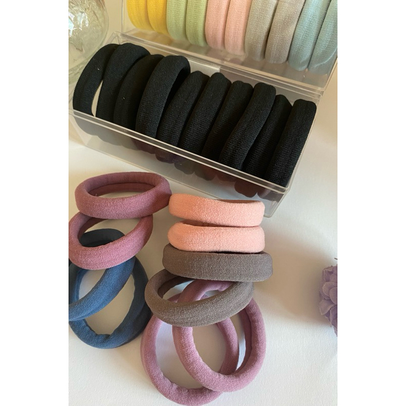 ยางรัดผม  Elastic รุ่นมาตรฐาน 1 ชิ้น))คุณภาพดี ใช้ดี ทนทาน