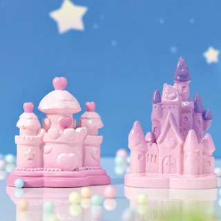 โมเดลบ้านเจ้าหญิงสีชมพู - สำหรับตกแต่งบ้าน สวนถาด อื่นๆ