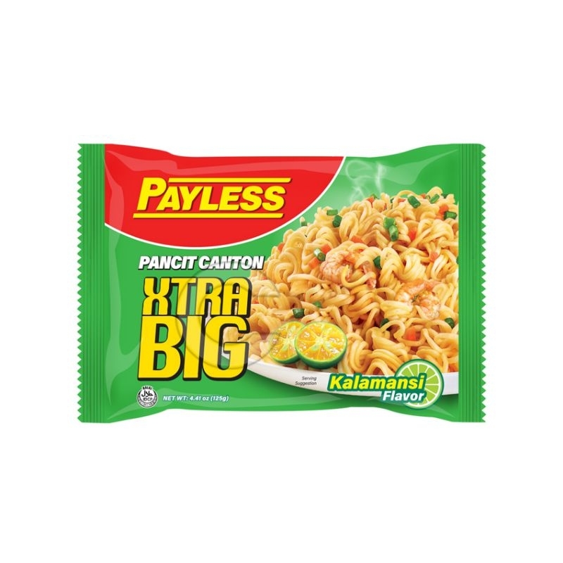 Payless Xtra Big Pancit Canton Kalamansi 125g