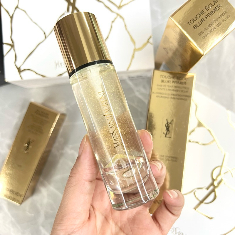 (📍สินค้าเคาเตอร์แท้ 💯%) #ไพรเมอร์หน้าใส เล่นแสง เบลอรูขุมขน YSL Touche Eclat Blur Primer