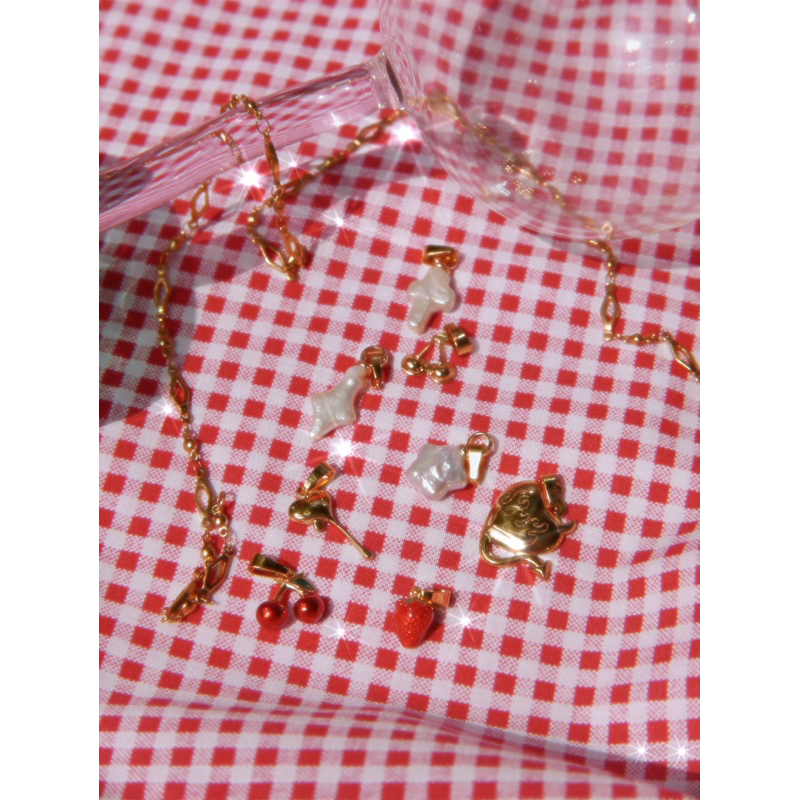 Valleydarley - สร้อยคอ Tis the season 18k gold plated chain necklace