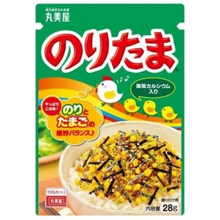 Marumiya Noritama ผงโรยข้าว รสไข่และสาหร่าย ผงโรยข้าวญี่ปุ่น สำหรับเด็ก