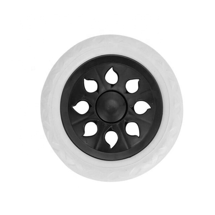 ร้านคนไทย! 6นิ้ว ลูกล้อรถเข็น ล้ออะไหล่สําหรับช้อปปิ้ ล้อรถเข็นพลาสติก สีดำสีแดง 1/2ชิ้น - รูปที่ 2