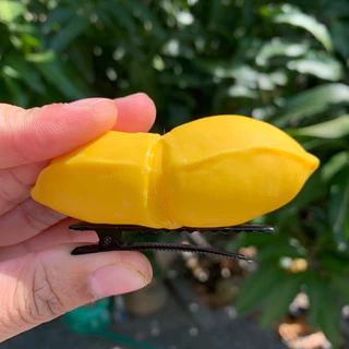 กิ๊บติดผมทุเรียนงานแฮนด์เมดDurian ทุเรียน