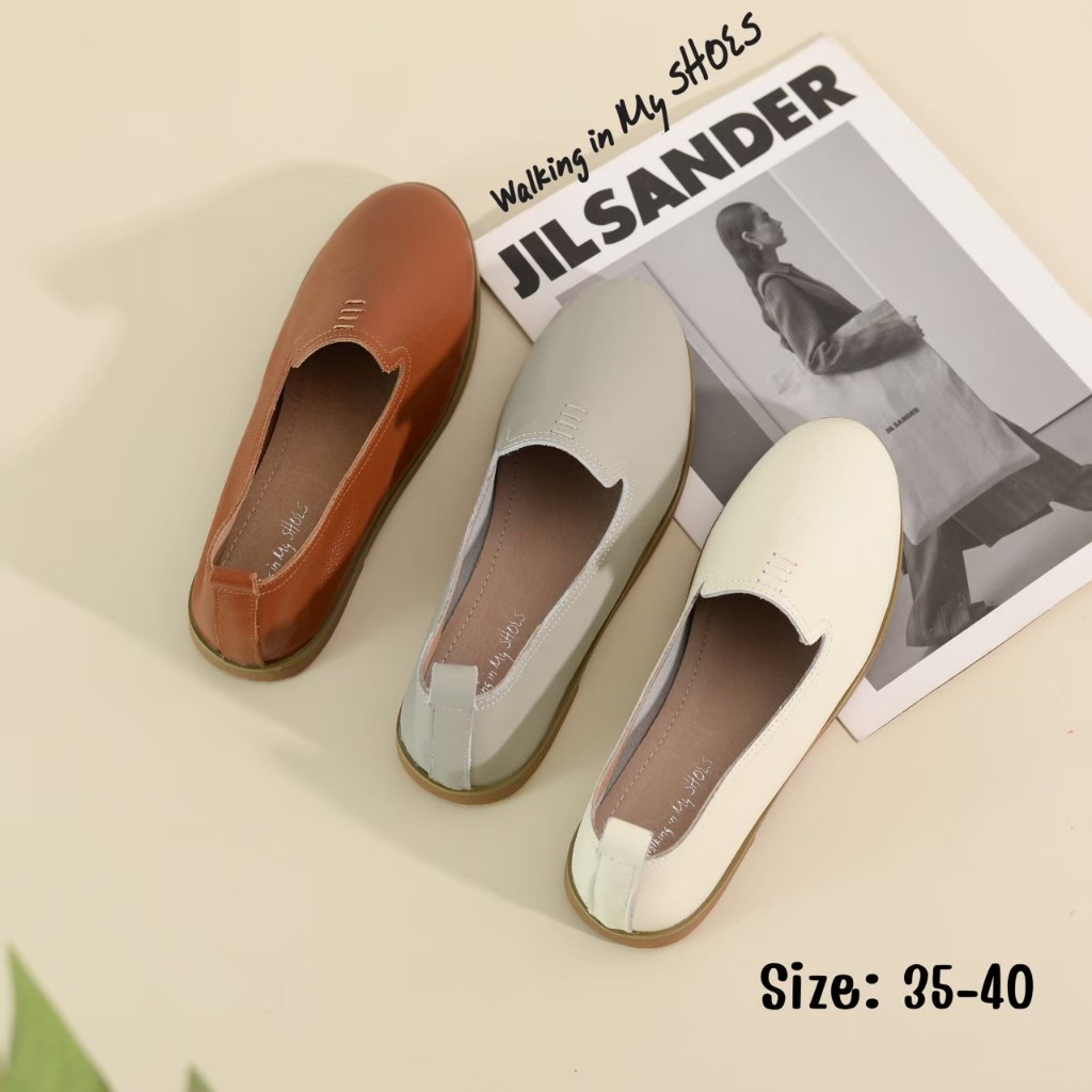 รองเท้าหนังแท้ สำหรับผู้หญิง