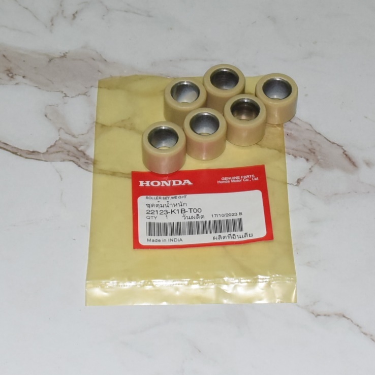 ชุดตุ้มน้ำหนัก Forza350 ปี2023 แท้ศูนย์ฮอนด้า ราคา/1ชุด 22123-K1B-T00