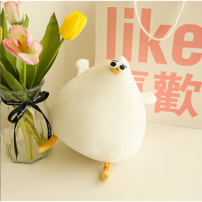 🔥พร้อมส่ง🔥ตุ๊กตาไก่ต๊อง นุ่มน่ารัก ขนาด26cm.