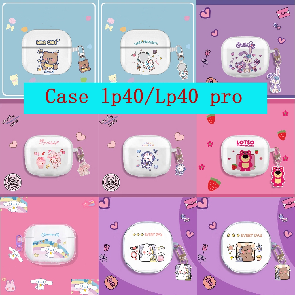 【ส่งจากไทย 】เคส สำหรับ Lp40/lp40pro/lp40s Case TPU เคสนิ่ม เคสใส เคสการ์ตูนน่ารัก Case Lenovo Lp40/l
