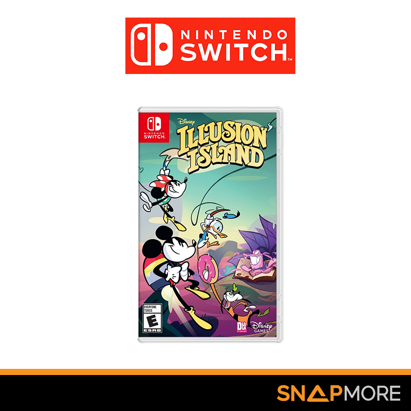 แผ่นเกมส์ Nintendo Switch Disney Illusion Island