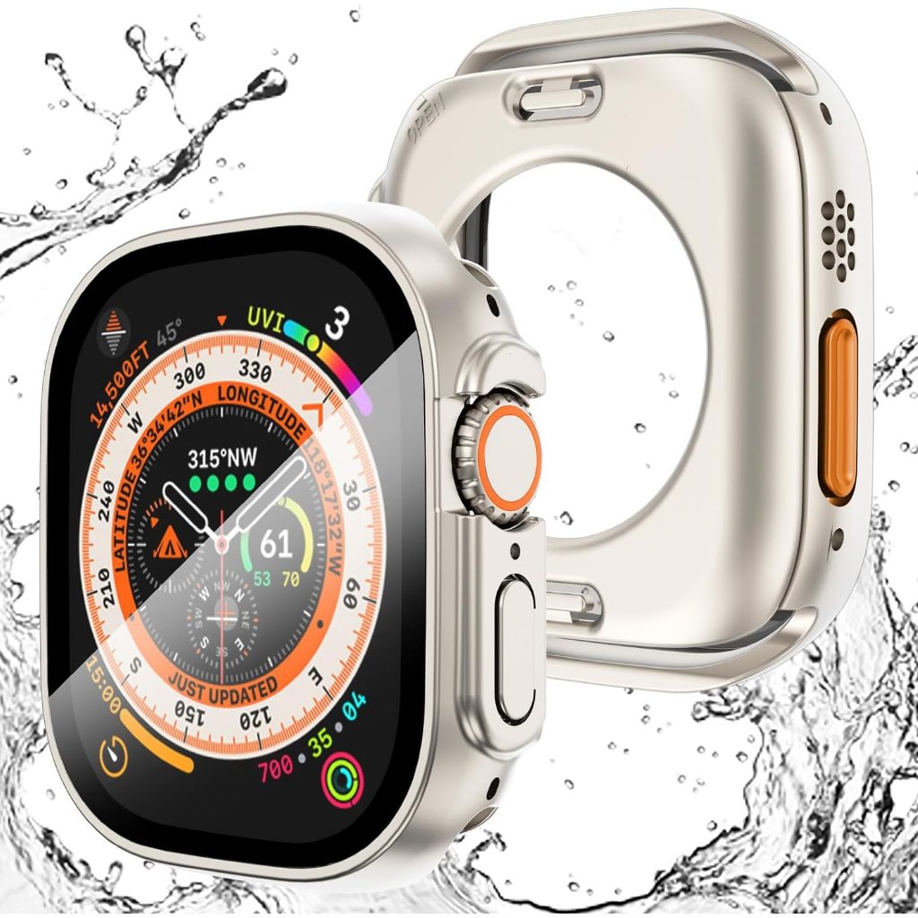 [รุ่นกันน้ำ] กันน้ำ Apple Watch Case สำหรับ Apple Watch Series 10 9 8 7 41mm 45mm Watch Series SE 40
