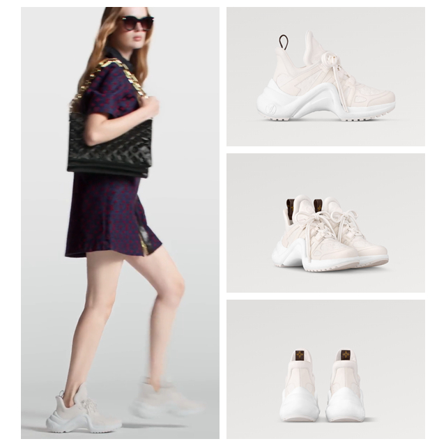 Louis Vuitton/LV ARCHLIGHT/รองเท้าผ้าใบ