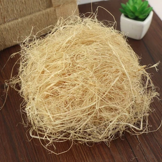 หญ้าราฟฟี่ ที่นอนนก หญ้ารังนก หญ้ากระรอก บ้านนก บ้านชูก้า กระรอก หญ้าราฟฟี่ ปูที่นอนนก หญ้านุ่ม อบอุ่น ของแต่งงกรงนก
