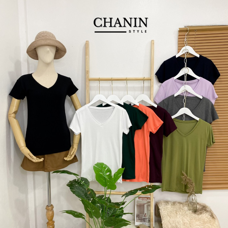 #เสื้อยืดคอวี #เสื้อแฟชั่น #เสื้อใส่สบาย #เสื้อไม่มีวันหยุด #เสื้อราคาถูก