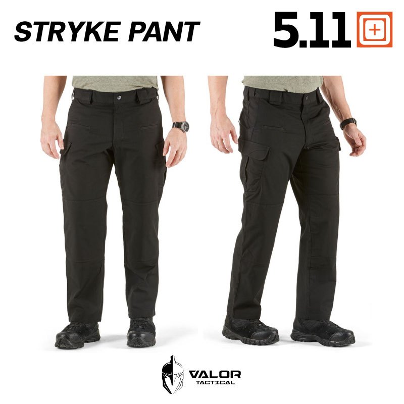 5.11 Stryke Pant [Black] กางเกงผู้ชาย ขายาว ลำลอง ผ้ายืด Flex-Tac กันละอองน้ำ ซิป YKK สไตล์ Tactical