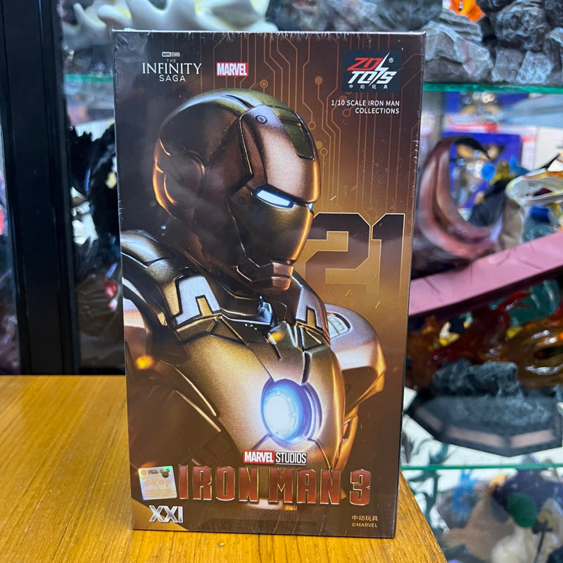 🔥แท้พร้อมส่งจากไทย🔥Model Ironman Mark 21 ZDTOYS สูง 14-15เซ็น