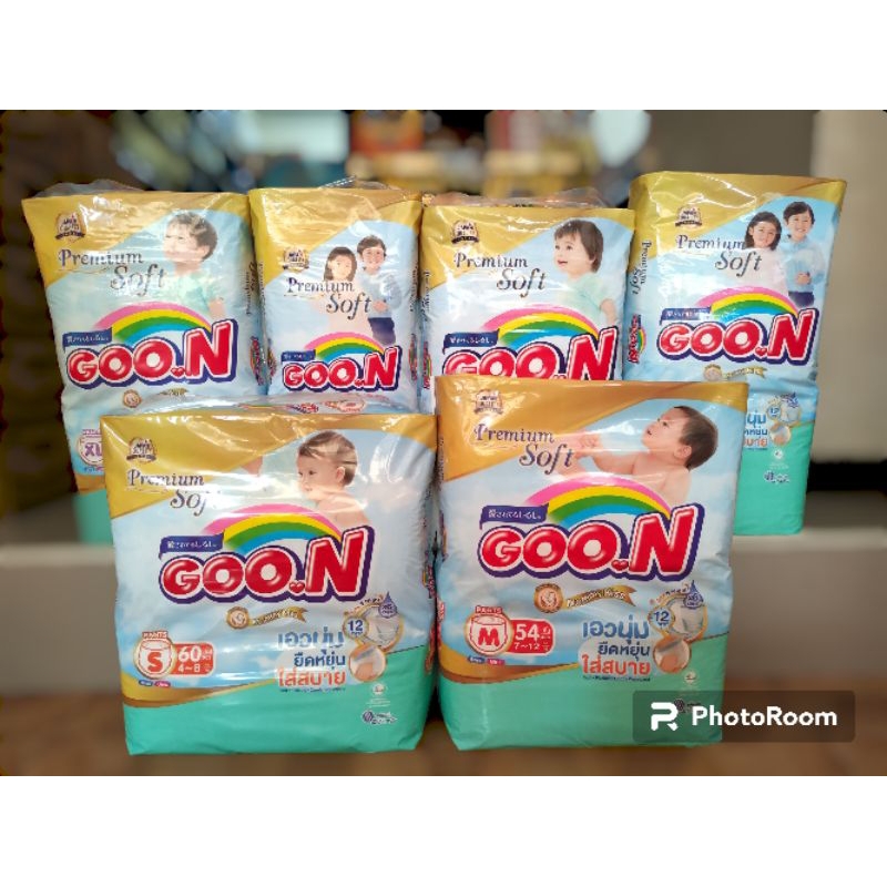 ผ้าอ้อม Goon รุ่น 6 แก้ว (Goon Premium)