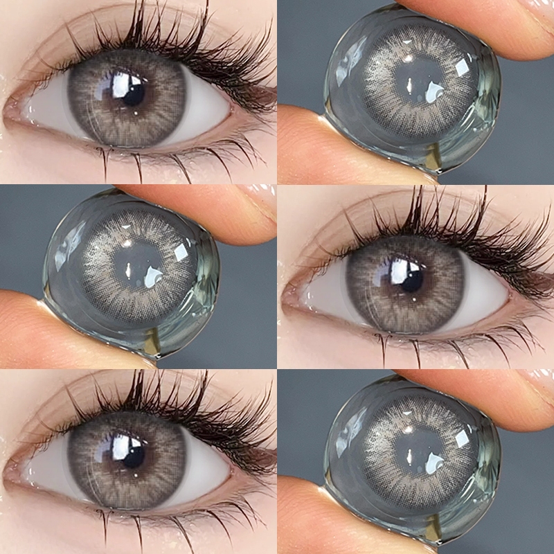 MIDROO【COD】ค่าสายตาคอนแทคเลนส์ Fashion Lens OMG Brown คอนแทคเลนส์สีน้ำตาล 14.0mm