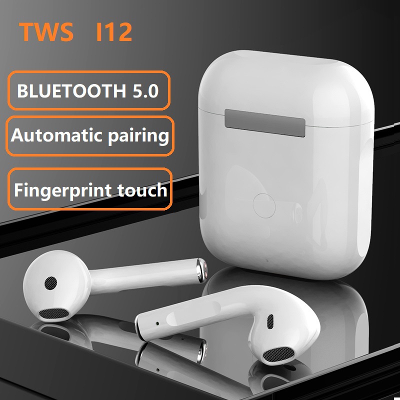 หูฟังบลูทูธไร้สาย TWS 5.3 ระบบสัมผัส เสียงเบส พร้อมไมโครโฟนในตัว หูฟังเล่นกีฬา