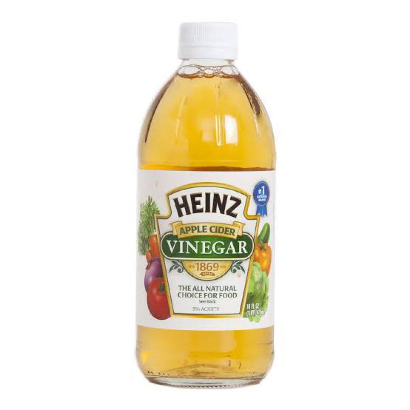 Heinz apple cider vinegar 473ml. ไฮนซ์ น้ำส้มสายชูแอปเปิ้ลไซเดอร์ จาก🇺🇸