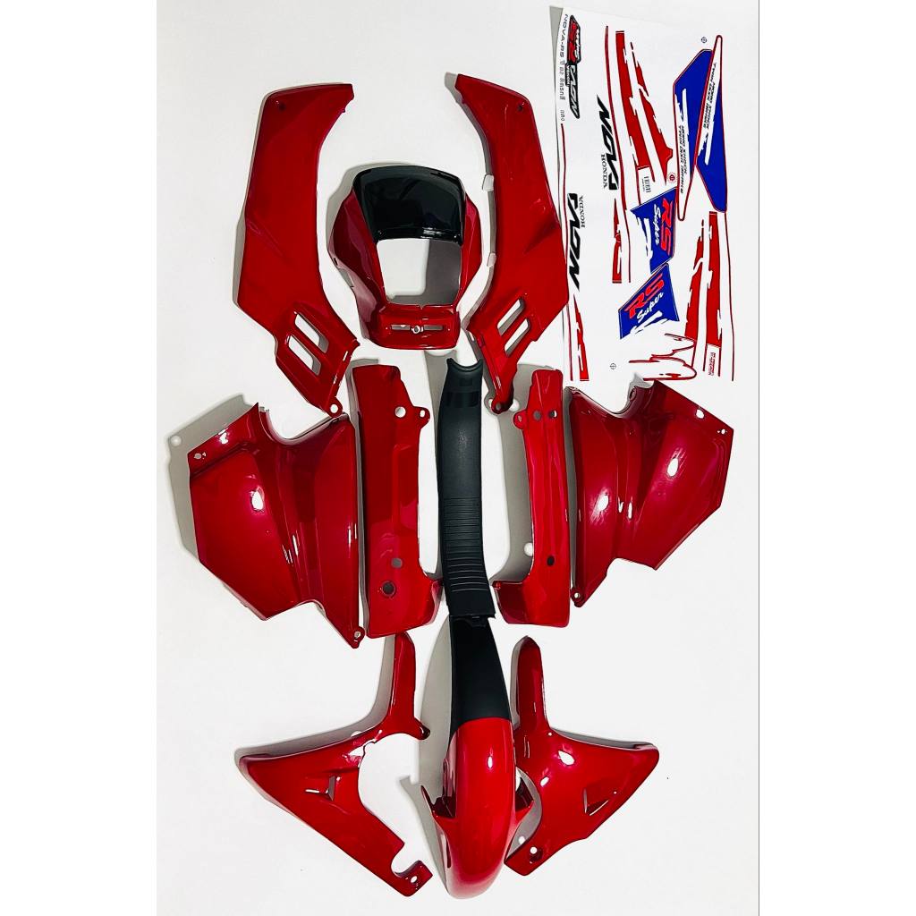 ชุดสีโนวาrs ซูปเปอร์  รวมอกไก่+สติ๊กเกอร์ ทั้งคัน เลือกสีได้เลย  B9+B52+B53+C5