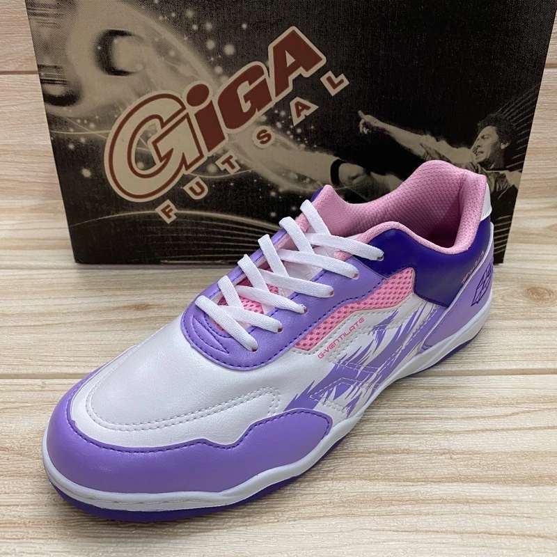 GiGa FG421 รองเท้าฟุตซอลกีก้า  สีขาว/กรม/ส้ม