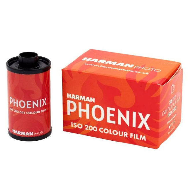 ฟิล์มสี Harman Phoenix 200 35mm 36exp Color Film ฟิล์มสี ตัวใหม่และตัวแรก จาก Ilford