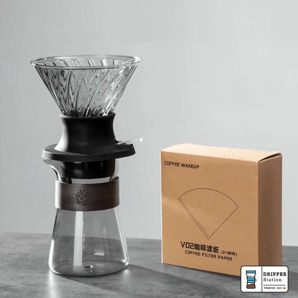 UFO Immersion Dripper SWITCH ดริปเปอร์สวิทช์และเหยือกเสริฟ สำหรับทำกาแฟสกัดแบบแช่