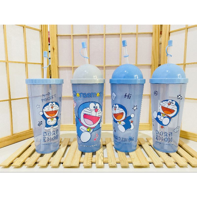 Doraemon แก้วน้ำ แก้วน้ำลายการ์ตูน สินค้าลิขสิทธิ์แท้