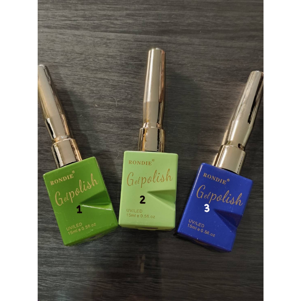 สีเจลทาเล็บปริมาณ 15 ml ราคา 32 บาท [DDD]