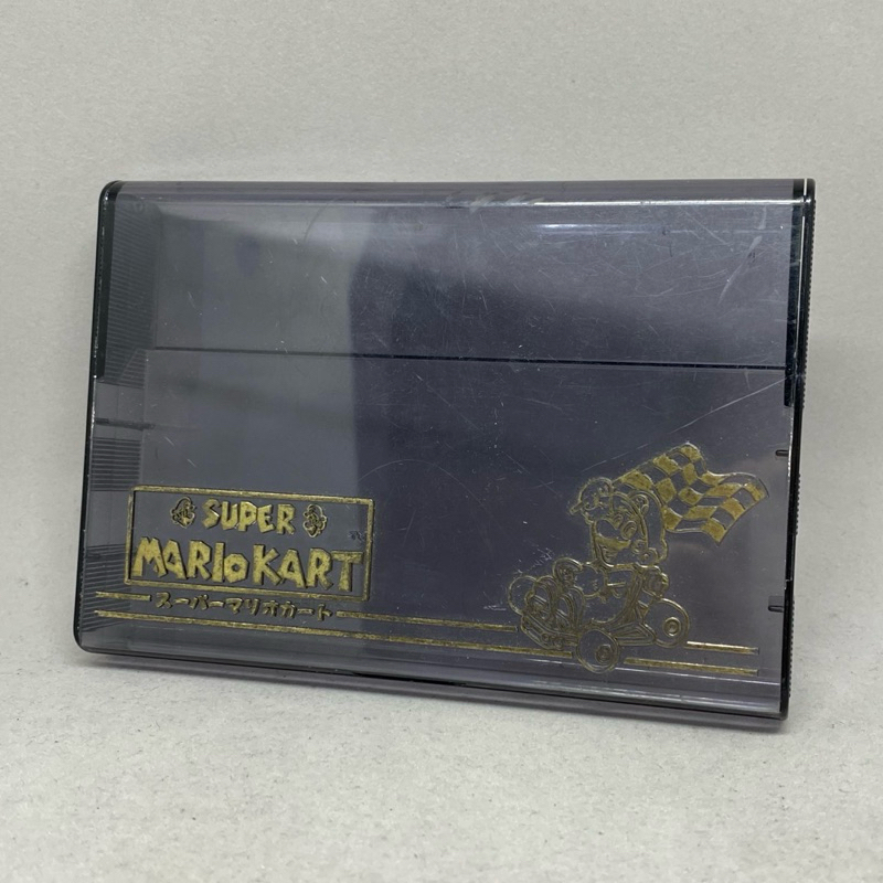 กล่องใส่ตลับ SFC แท้ ลายมาริโอ้ คาร์ท | Nintendo Cartridge Case Super Mario World Kart Super Famicom