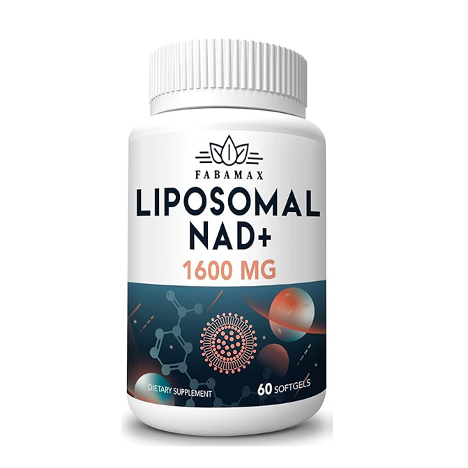 Fabamax  Liposomal NAD+ 1600 mg 60 Softgels ต่อต้านริ้วรอย