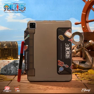 [One Piece Limited Collection] People เคสสำหรับไอแพดPro11M1-M2/Air4-6/Pro12.9/Gen10/Pro11 M4 เคสเก็บปลอกปากกาได้ แถมปลอก