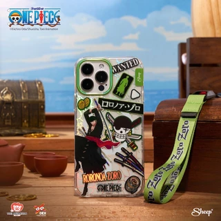 [One Piece Limited Collection]เคสใสพิมพ์ลาย วันพีช สำหรับไอโฟน แถมฟรีสายห้อย สำหรับiphoneทุกรุ่น และ S23 Ultra/S24 Ultra