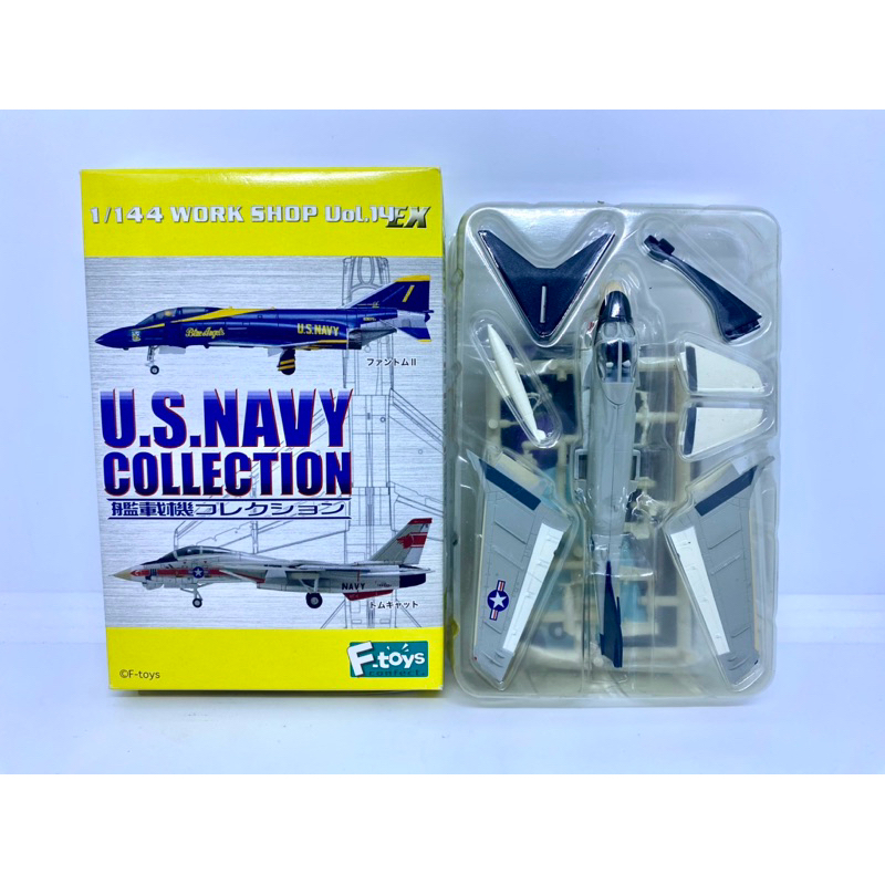 F-toys 1/144 เครื่องบิน Grumman A-6E Intruder ฝูงบินโจมตี 332 นาวิกโยธินสหรัฐ เบอร์ 4B