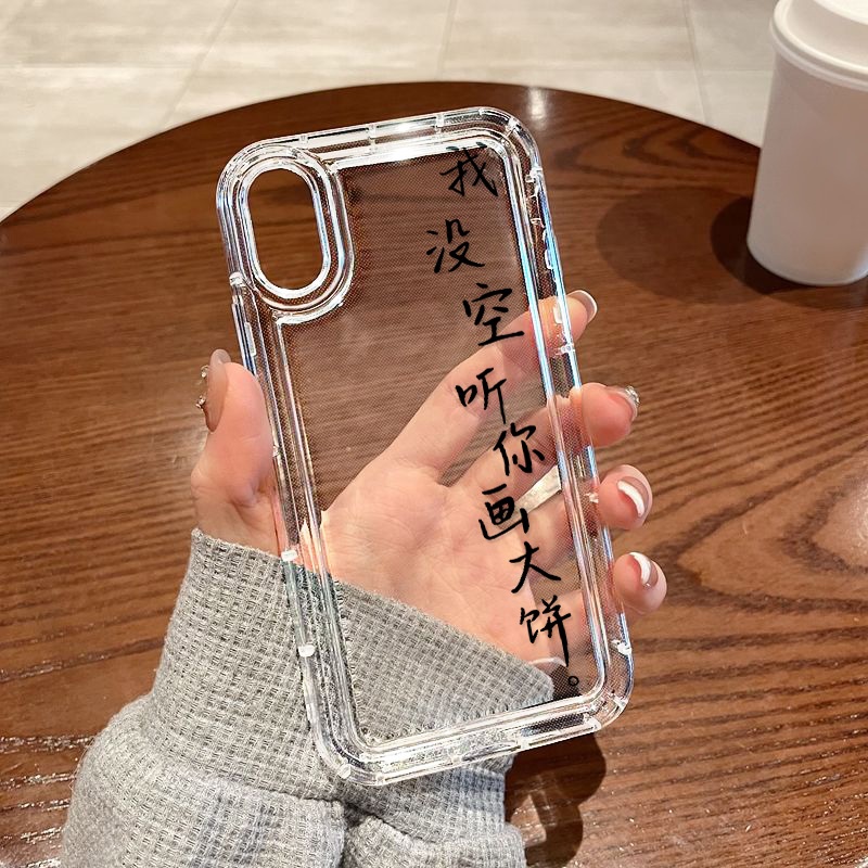 หุ้นไทย COD เคสโทรศัพท์ใสกันกระแทก for iPhone 11 XR 6 7 8 Plus 15 14 13 12 Pro Max X XS Max 15 Pro SE เคสทาสีคุณภาพสูง