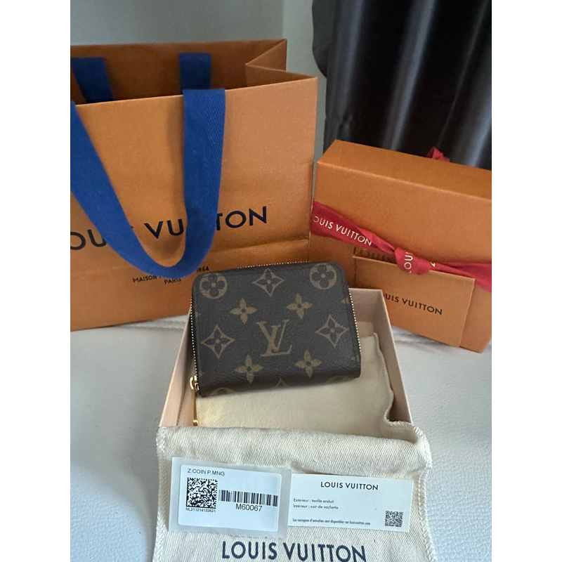 Lv zippy coin purse monogram Y.22 ชิพ