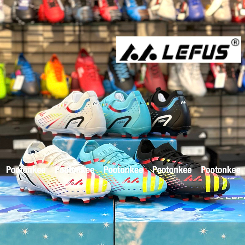 LEFUS Soccer Shoes รองเท้าสตั๊ด เลฟัส รุ่น LGS-Z001 ไซส์ 33-44 พร้อมส่ง