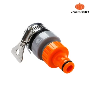 PUMPKIN ข้อต่อสวมก๊อกน้ำ ตัวผู้ ขนาด 1/2″-5/8″-3/4″ รุ่นหนาพิเศษ PTT-MCON2IN1 รหัส 42282