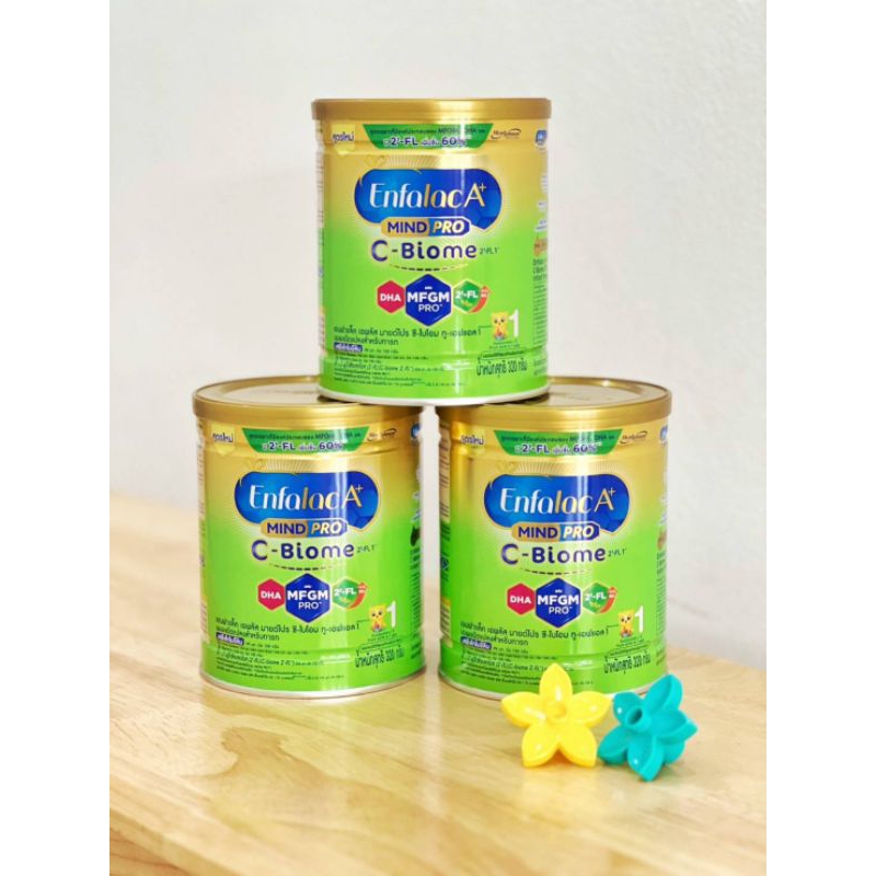 ใหม่💞นมผง Enfa A+mind pro C-Biome 320กรัม สำหรับเด็กผ่าคลอด