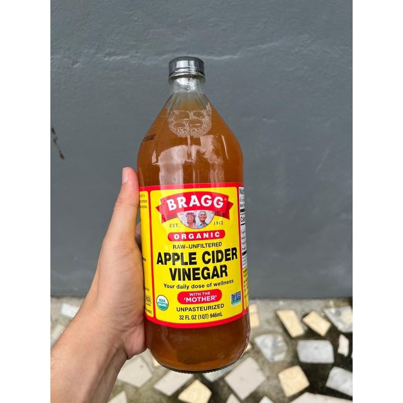Apple cider vinegar ACV 🍎  BRAGG ยี่ห้อนี้ดังสุดด💥