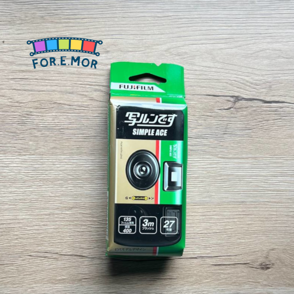 Fujifilm Simple Ace 400  27รูป กล้องฟิล์มใช้แล้วทิ้ง ฟูจิ Simpleace Disposable Camera กล้องฟิล์ม