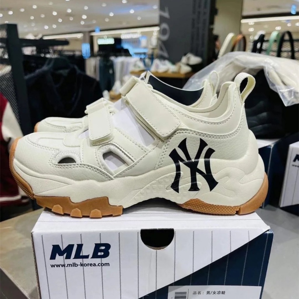 ของแท้ 100% MLB New York Yankees Sneaker รองเท้าผ้าใบ