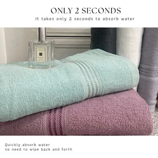 ผ้าขนหนู สินค้าเกรด A ขนาดผ้าเช็ดตัว cotton100% ราคาโปรโมชั่น