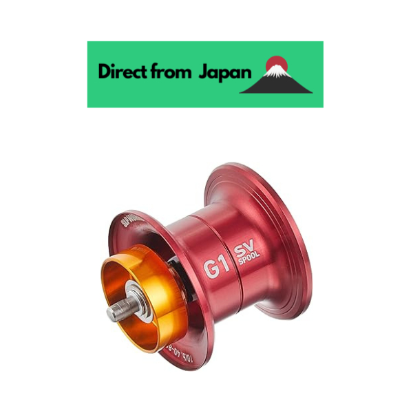 [ส่งตรงจากญี่ปุ่น] รอกม้วนเหยื่อตกปลา สีแดง สําหรับ Daiwa Slp Works Rcsb Ct Sv700 G1